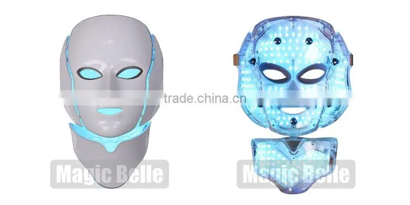 Skin Rejuvenation IPL light therapy acne treatment 7 Colors PDT LED Facial Mask