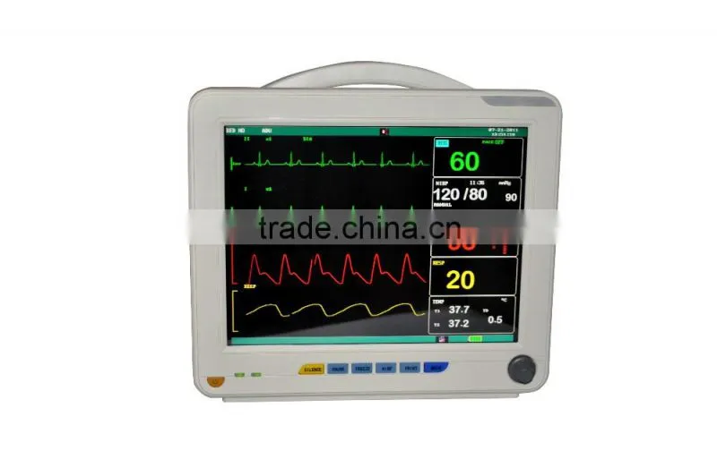 CE approved 6 Parameter Patient Monitor /BP monitor/ECG monitor RPM-9000A