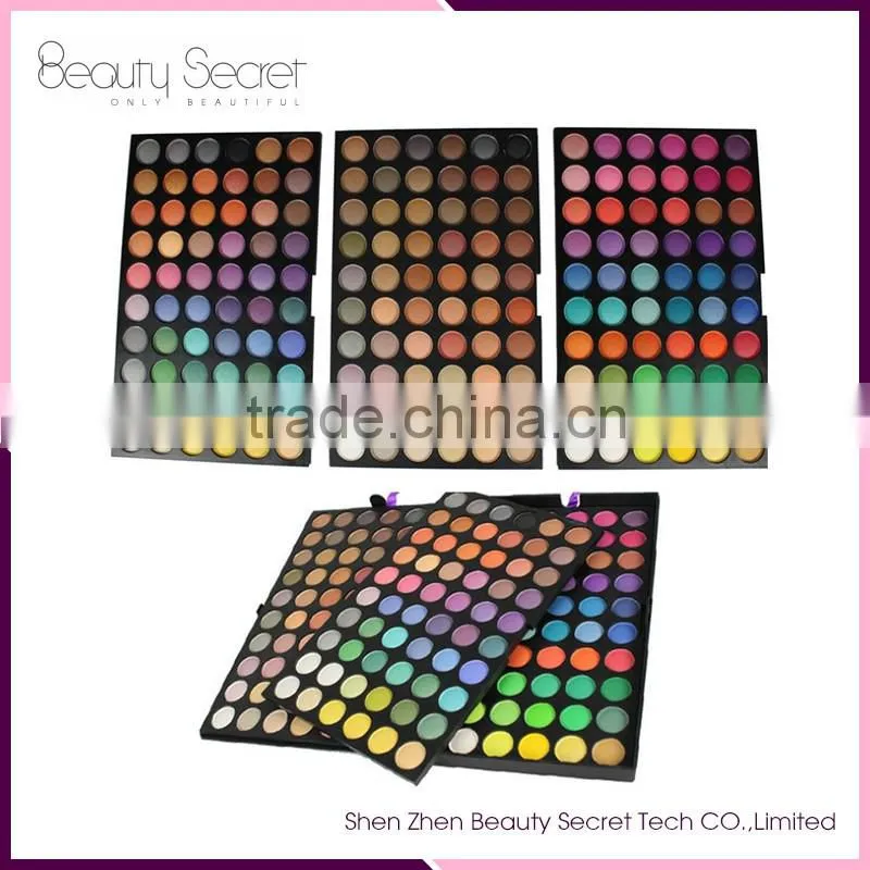 Waterproof 180colors kiss beauty makeup eyeshadow palette
