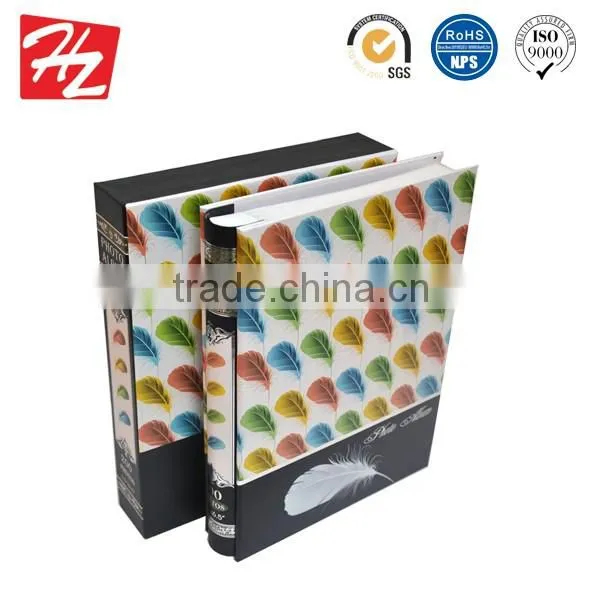 Elegant shape woodeb baby photo album boxes