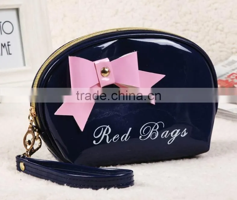 2015 China Wholesale Custom Makeup Travel Toiletry Promotional Fashion Cosmetic Bags