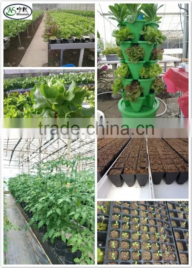 Perlite and vermiculite mix is safe for organic gardening