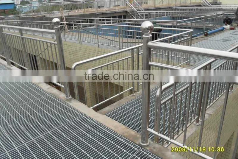 High quality standard weight durable and tough steel bar grating manufacturer