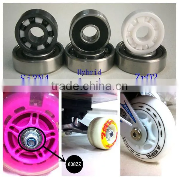 8*22*7 trolleys Longboards Skateboards Brazilian market 608 rolamento Bearing 608
