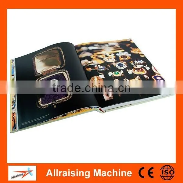 460 auto feeding book sewing press machine