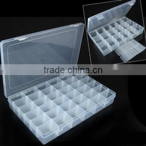 36case Plastic box,Jewelry box,Bead Case,Pill case,Sundries box