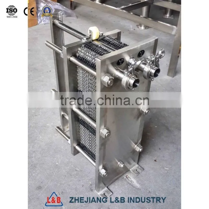Food Grade Stainless Steel Plate Heat Exchanger