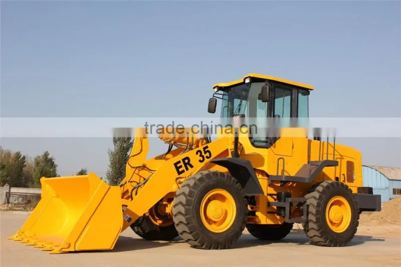 Everun Brand CE 3.0ton Wheel Loader ER35 Farm Loader for Sale
