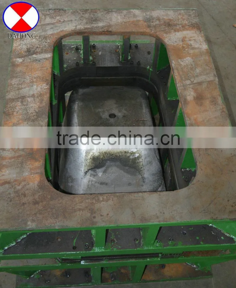 metal mould of wheelbarrow