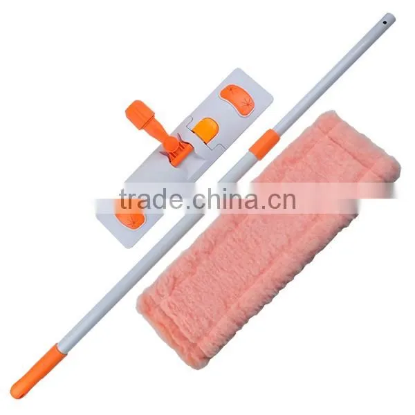 Specialized production Comfortable microfiber flat chenille cleaning mop in square