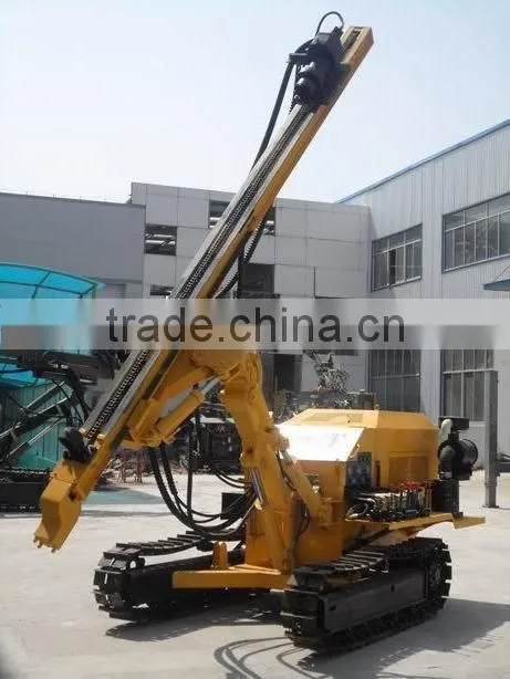 hydraulic crawler blasting hole drilling rig engineering rock drilling rig CTQ-Z138YA