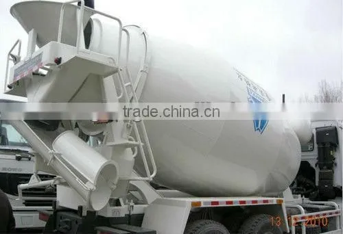 China Famous Brand HOWO 8 Cubic Meters Concrete Mixer Truck