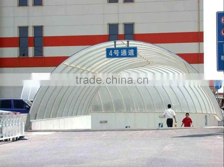 opal polycarbonate hollow sheet with 100% virgin raw materials