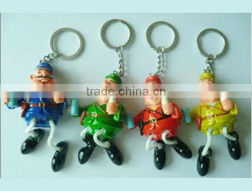 Frog shaped key chains for promotion gifts