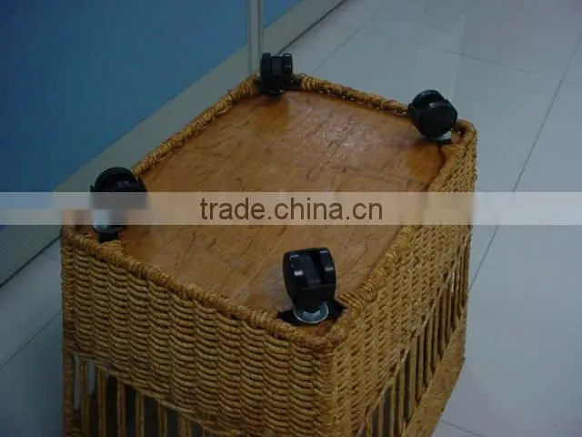 Wicker shopping cart with 2 wheels wicker shopping baskets with wheels