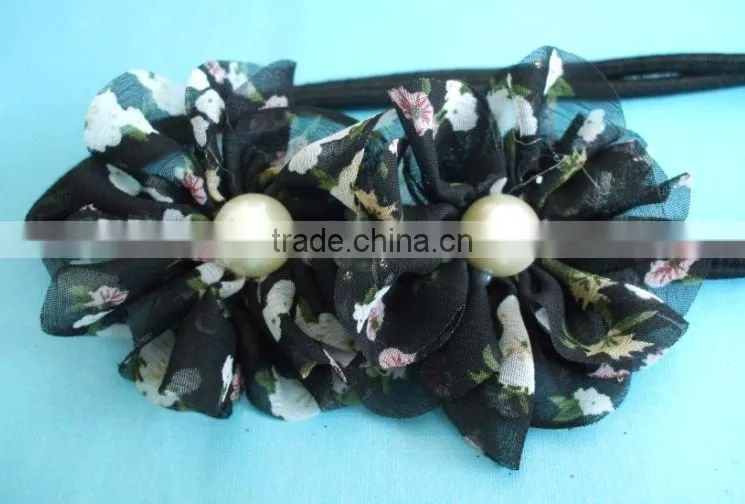 HOT! Fashion headbands accessories pearl stretch hair band