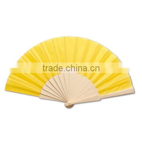 plastic wooden cheap promotional foldable hand fan