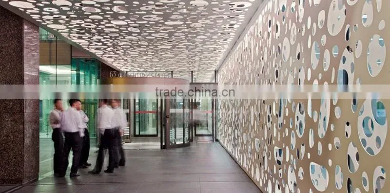 Modern Design Perporated Laser Cut Metal Garden Screens for Decoration