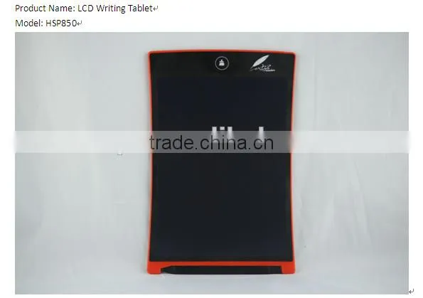2016 Hot Top Childern LCD Writing Tablet,Wordpad