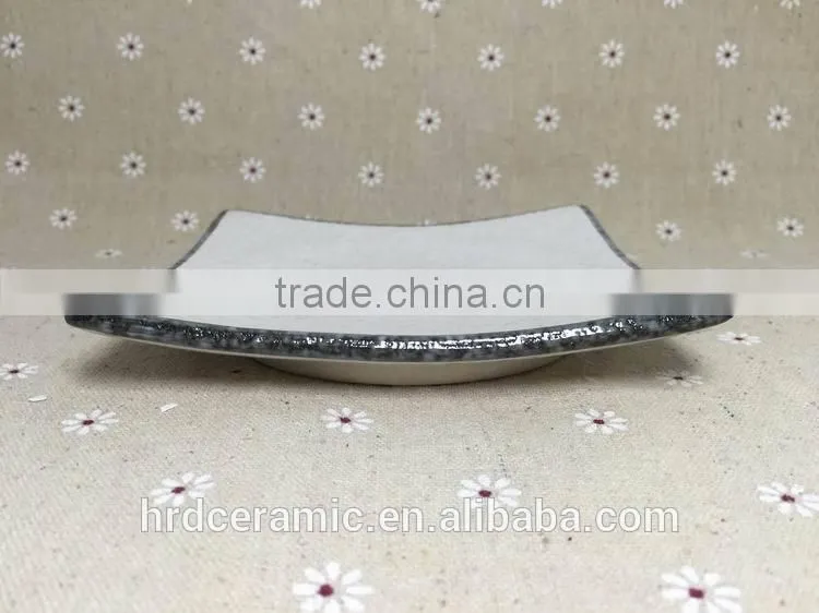 Stocked White Porcelain Square Dish/food dish/soap dish/salad bowl