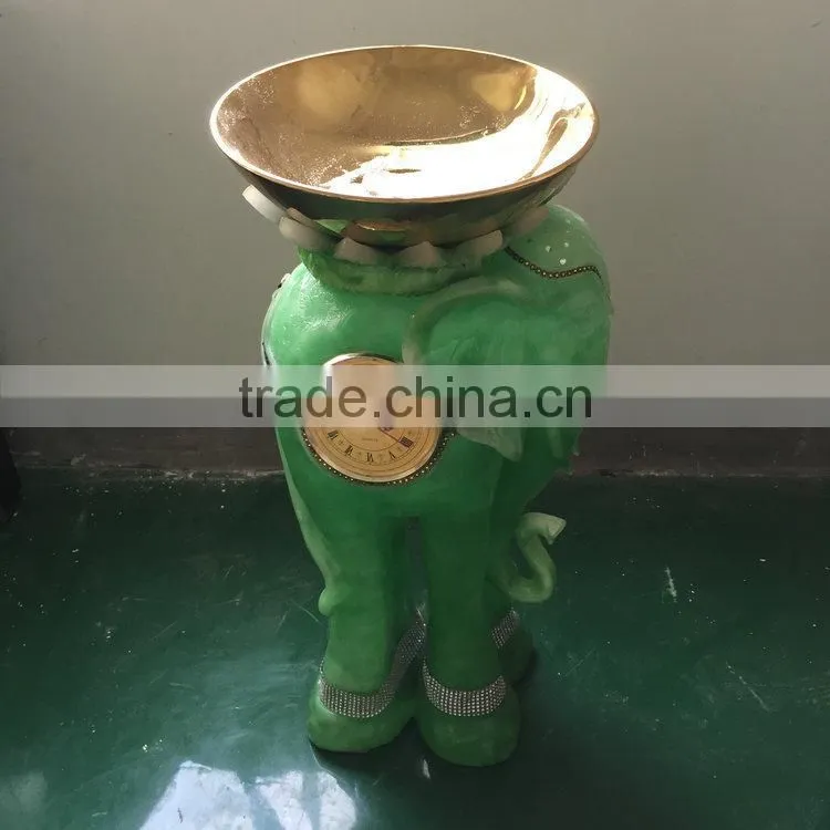 Polyresin elephant home decoration