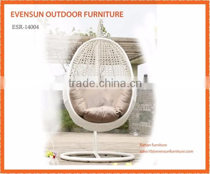 Broste Garden Hanging Chair Rattan Wicker Basket Chair Indoor and Outdoors