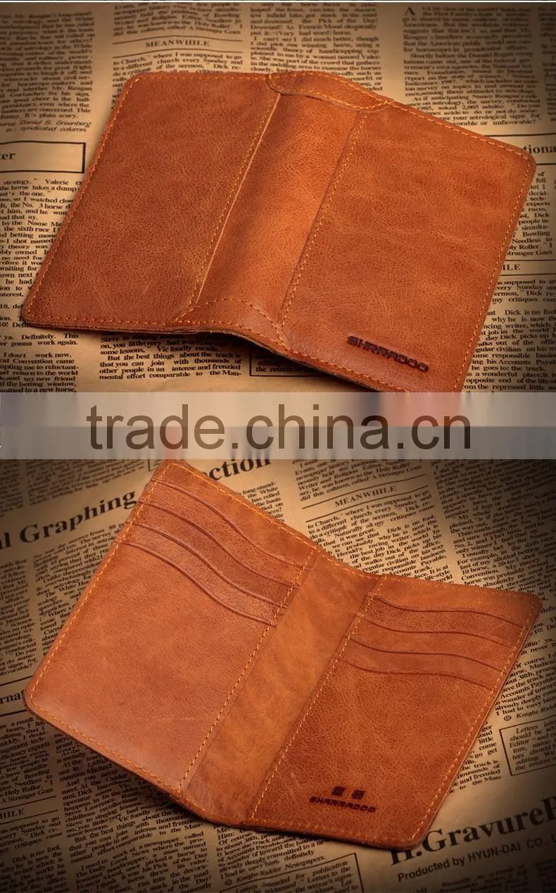slim leather rfid card holder ID window leather card holders