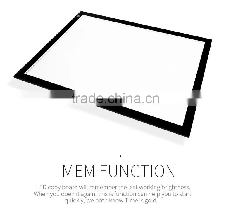 New drawing partner, LED copy board for tracing image or learning printing.