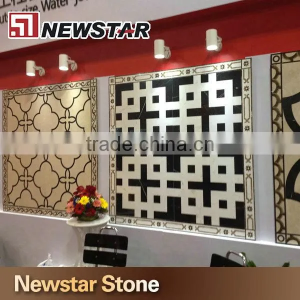 Luxury marble rectangular mosaic