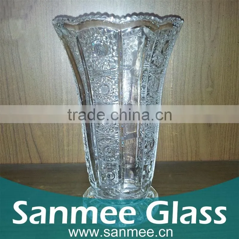 Decorative Glassware/Crystal Glass Decoration Vase