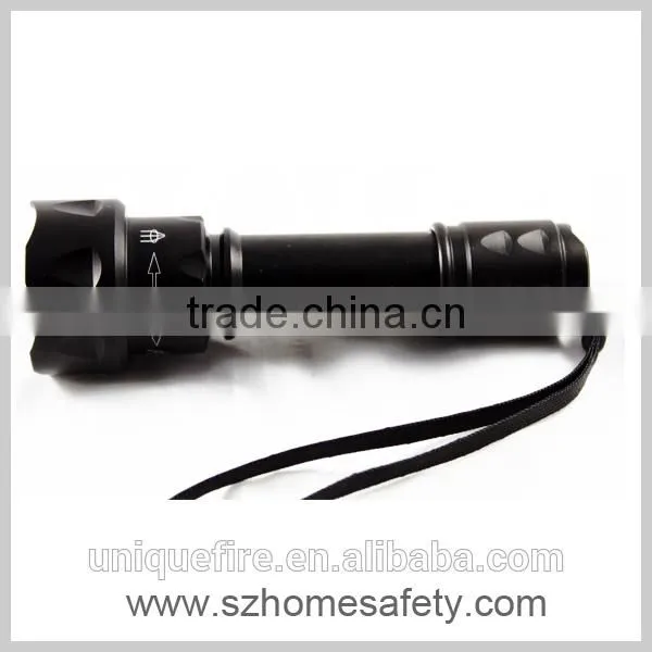 wholesale UniqueFire zoom led flashlight t20 osram olson black 850nm