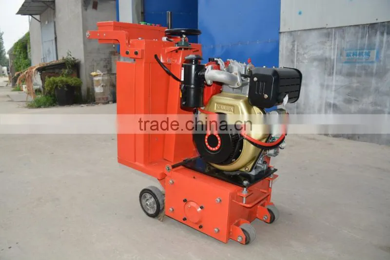 diesel operate concrete scarifier machine floor scraper