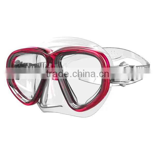 Popular professional diving mask, tempered glass mask(MK-500)