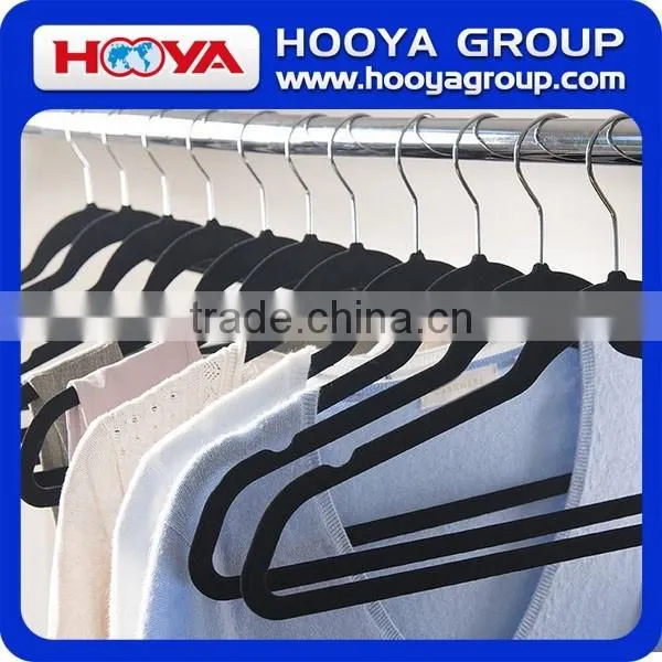 Velvet Suit Hanger with Indent for Straps/Hangers for Clothes 15pcs/lot