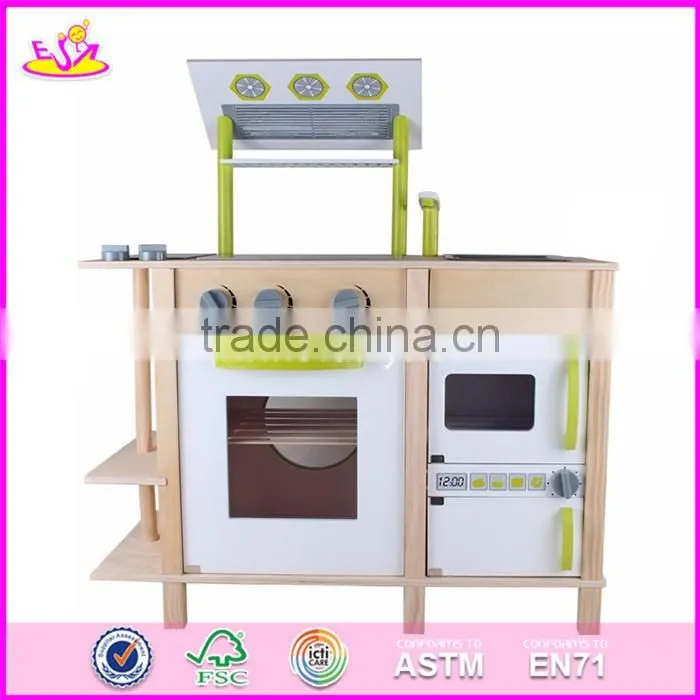 2017 New design pretend play toy wooden play makeup W08H070