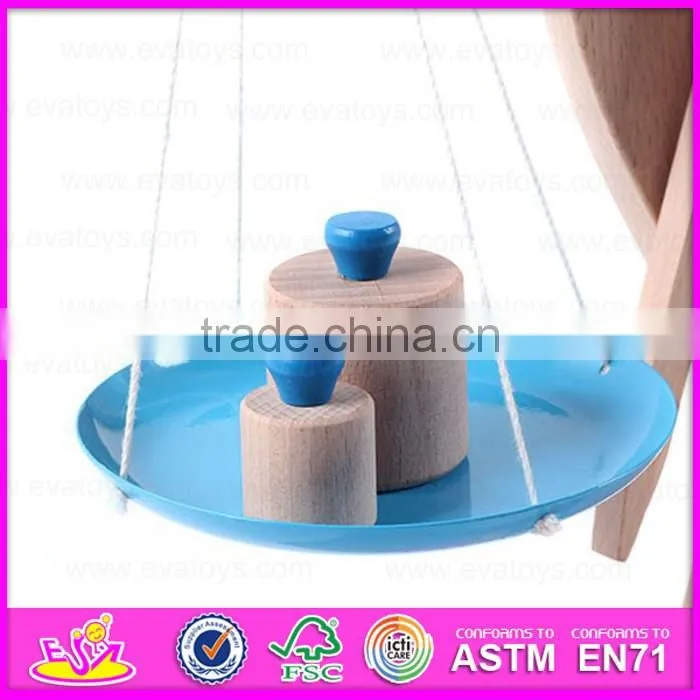 2016 new fashion preschool wooden balance toy W11F054