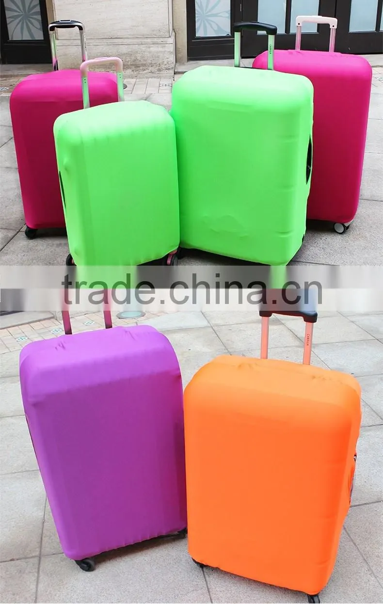 Waterproof Spandex Travel Luggage Cover Fits 18-32 Inch Luggage(Z-SC-001)