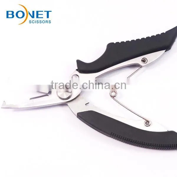 S91010 CE qualified 5-1/4" Professional fishing pliers braid scissors