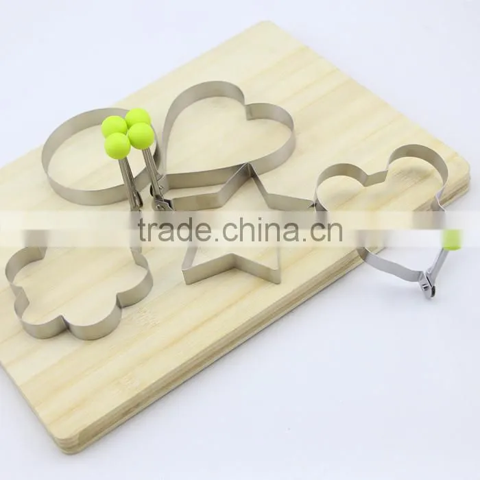 Five Different Kinds of Fried Egg Device Ring