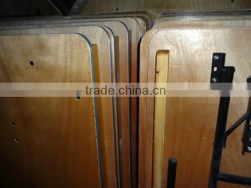 wooden Folded Banquet Table for garden