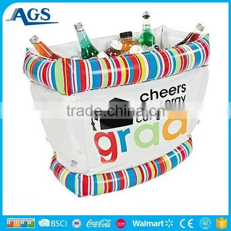 Wholesale low-price inflatable Christmas tree beer cooler
