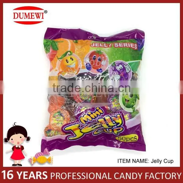 Halal Fruit Jelly Cup Colorful Jelly Cup