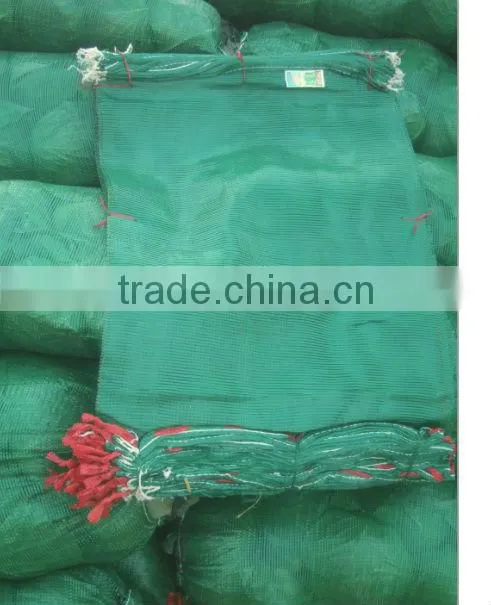 PP vegetables net bags , plastic tubular mesh bags