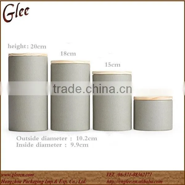 Round Tea box Wood Gift Box