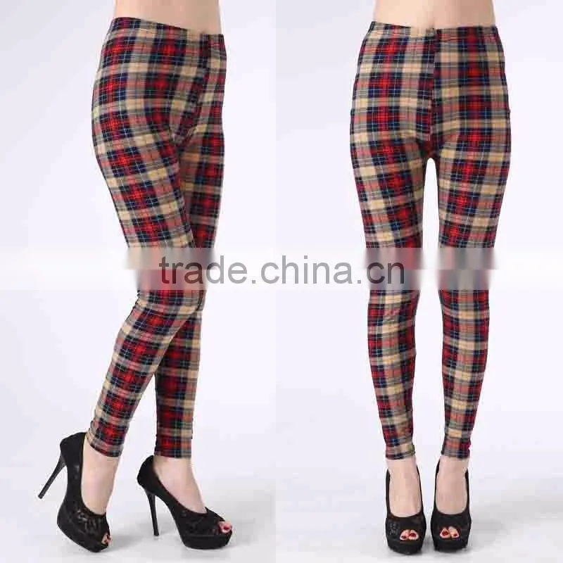 Wholesale Custom Printed Leggings 20 Colors Sexy Women Spandex Leggins Microfiber Flower Sexy Printed Floral Leggings