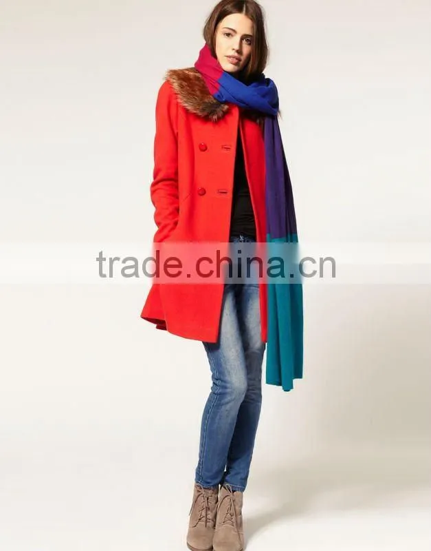 winter coats for women 2013-2014 red trench coat women ladies wool camel coat