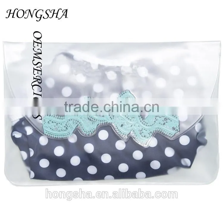 Girls Blue & White Spotty Swimsuit with Ruffles One Piece Swimsuit For Girls HSb7073
