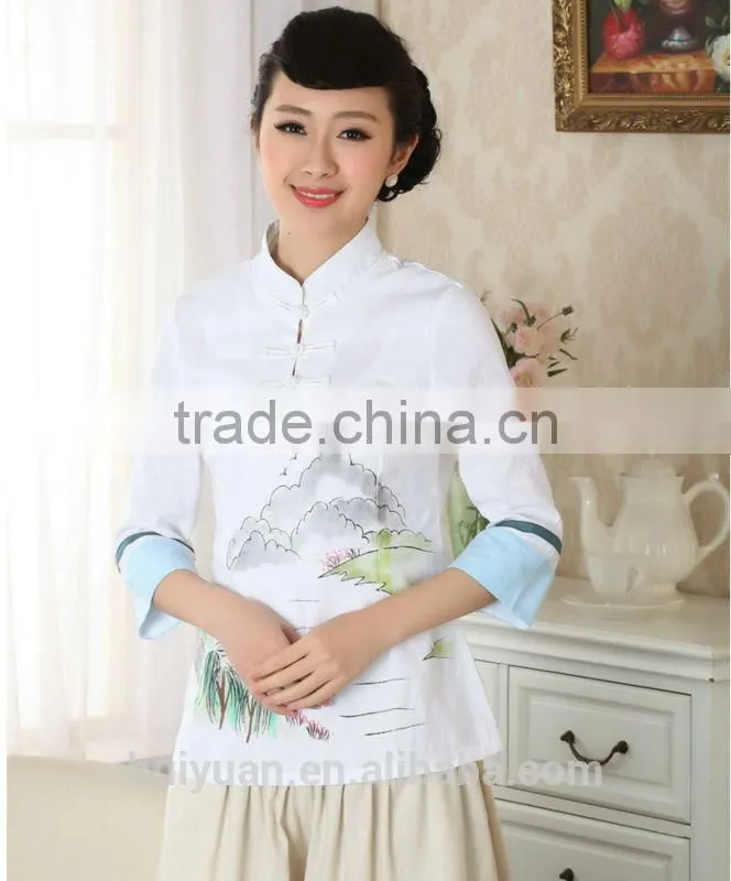 newest design hotel receptionist uniforms top + trousers