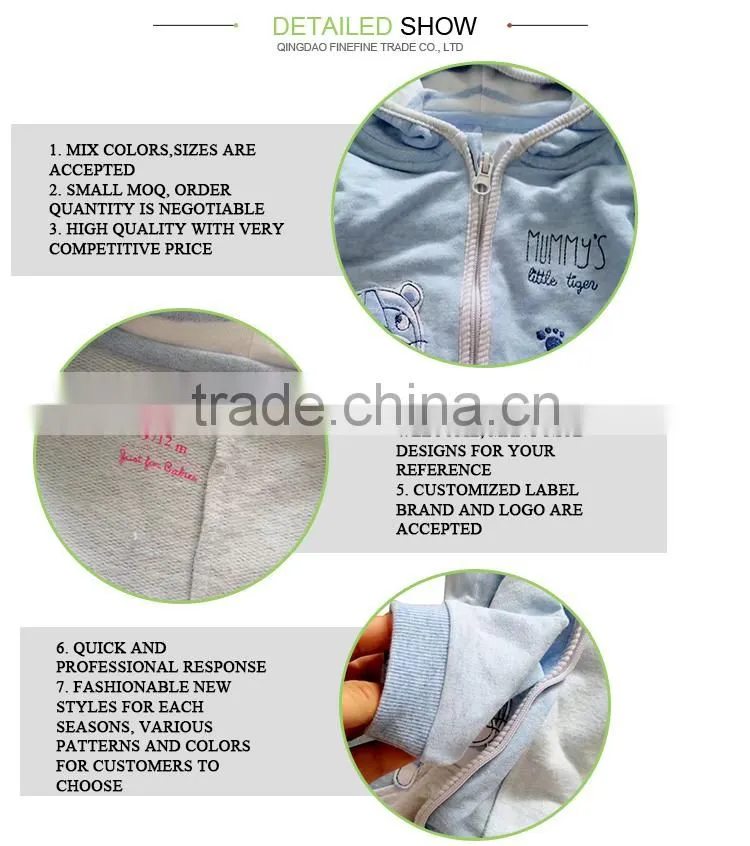 Cotton Cheap Plain Baby Rompers Manufacturer Organic