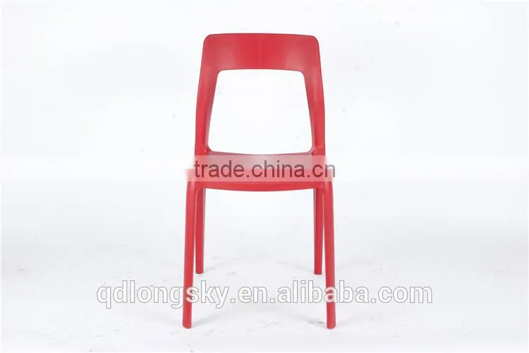 LS-4027A Replica Helios Stacking Side Chair Cheapest Dining Chair PP Indoor and Outdoor Chair